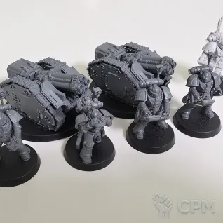 Описание картинки Rapier Quad Launcher Battery. Horus heresy от AnoshinYevgeniy по цене 2 500руб | Свободный Рынок Миниатюр - СРМ
