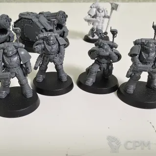 Описание картинки Rapier Quad Launcher Battery. Horus heresy от AnoshinYevgeniy по цене 2 500руб | Свободный Рынок Миниатюр - СРМ