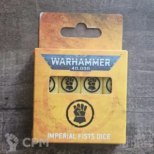Описание картинки Imperial fists dice от Immi по цене 3 000руб | Свободный Рынок Миниатюр - СРМ