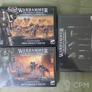 Описание картинки Assault squad (Mk2,Mk6) + melee weapons upgrade set от AnoshinYevgeniy по цене 7 000руб | Свободный Рынок Миниатюр - СРМ
