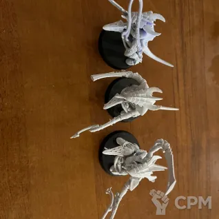 Описание картинки Tyranid Warriors от vasilifas по цене 2 500руб | Свободный Рынок Миниатюр - СРМ