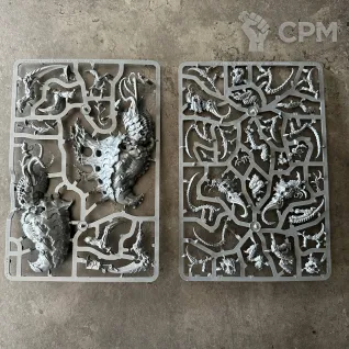 Описание картинки Tyranids Leviathan от ernekyan по цене 16 000руб | Свободный Рынок Миниатюр - СРМ
