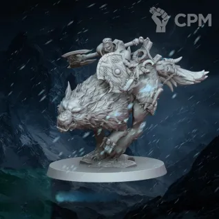 Описание картинки Thunderwolf Cavalry (Alt) от Магазин Омегона по цене 900руб | Свободный Рынок Миниатюр - СРМ