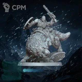 Описание картинки Thunderwolf Cavalry (Alt) от Магазин Омегона по цене 900руб | Свободный Рынок Миниатюр - СРМ