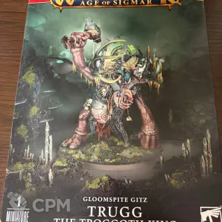 Описание картинки Trugg The Troggoth King от Coyote по цене 7 490руб | Свободный Рынок Миниатюр - СРМ