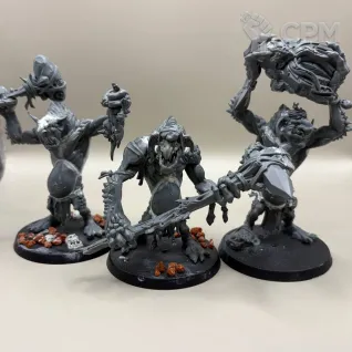 Описание картинки Rockgut troggoths от Coyote по цене 2 490руб | Свободный Рынок Миниатюр - СРМ