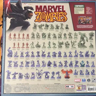 Описание картинки Marvel Zombicide - Kickstarter Stretch Goal box от  по цене 23 000руб | Свободный Рынок Миниатюр - СРМ