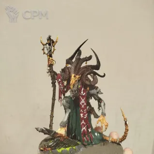 Описание картинки Vizzik Skour, Prophet of the Horned Rat от Pers по цене 10 000руб | Свободный Рынок Миниатюр - СРМ