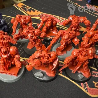 Описание картинки Blood Angels Terminators (Space Hulk 2009) от  по цене 10 000руб | Свободный Рынок Миниатюр - СРМ