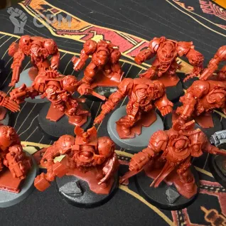 Описание картинки Blood Angels Terminators (Space Hulk 2009) от  по цене 10 000руб | Свободный Рынок Миниатюр - СРМ