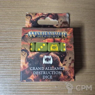 Описание картинки Grand Alliance Destruction dice от nzr122 по цене 3 200руб | Свободный Рынок Миниатюр - СРМ