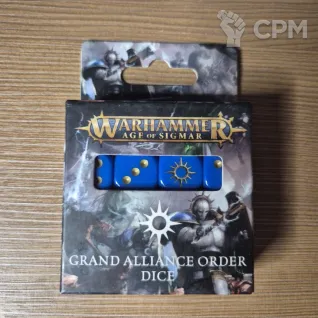 Описание картинки Grand Alliance Order dice от nzr122 по цене 3 200руб | Свободный Рынок Миниатюр - СРМ