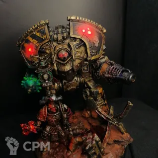 Описание картинки Dreadnought Saturnine and centurion Iron Warriors от @Avdohaprint по цене 6 000руб | Свободный Рынок Миниатюр - СРМ