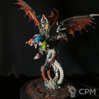 Описание картинки Archaon Everchosen от WahaShop по цене 8 000руб | Свободный Рынок Миниатюр - СРМ