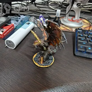 Описание картинки The Balrog от Vlars по цене 4 500руб | Свободный Рынок Миниатюр - СРМ