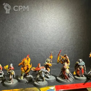 Описание картинки Warcry: Scions Of The Flame от PeaceMaker по цене 6 000руб | Свободный Рынок Миниатюр - СРМ