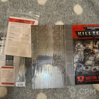 Описание картинки Kill Team: Killzone Sector Sanctoris (поле + книга + карты) от Valbadhor по цене 2 000руб | Свободный Рынок Миниатюр - СРМ