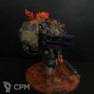 Описание картинки Dreadnought Ballstus Dark Angels Grimark от @Avdohaprint по цене 6 000руб | Свободный Рынок Миниатюр - СРМ