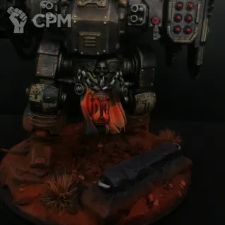 Описание картинки Dreadnought Ballstus Dark Angels Grimark от @Avdohaprint по цене 6 000руб | Свободный Рынок Миниатюр - СРМ