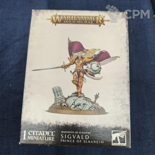 Описание картинки Sigvald, Prince of Slaanesh от Alzeron по цене 4 500руб | Свободный Рынок Миниатюр - СРМ
