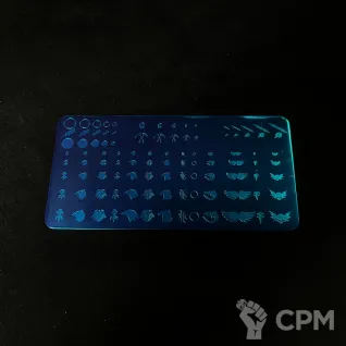 Описание картинки Пластина для нанесение эмблем наследники Raven Guard от  Lexa по цене 1 000руб | Свободный Рынок Миниатюр - СРМ