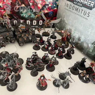 Описание картинки Армия Adepta Sororitas от keking по цене 39 000руб | Свободный Рынок Миниатюр - СРМ