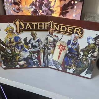 Описание картинки Ширма ведущего Pathfinder Вторая редакция от Ferolion по цене 500руб | Свободный Рынок Миниатюр - СРМ