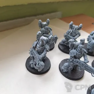 Описание картинки Noise marines + lord kakaphonist от Imperial_Hydra по цене 1 300руб | Свободный Рынок Миниатюр - СРМ