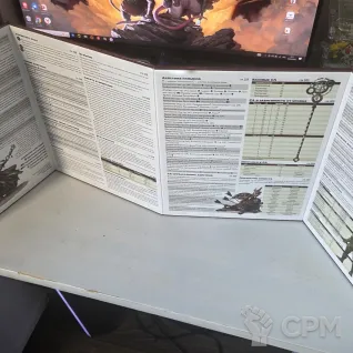 Описание картинки Ширма ведущего Pathfinder Вторая редакция от Ferolion по цене 500руб | Свободный Рынок Миниатюр - СРМ