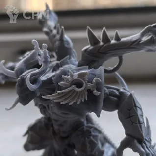 Описание картинки Daemon prince от Imperial_Hydra по цене 1 500руб | Свободный Рынок Миниатюр - СРМ
