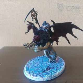 Описание картинки Chaos Sorcerer Lord/Chaos Lord on Manticore от LordNest по цене 5 000руб | Свободный Рынок Миниатюр - СРМ