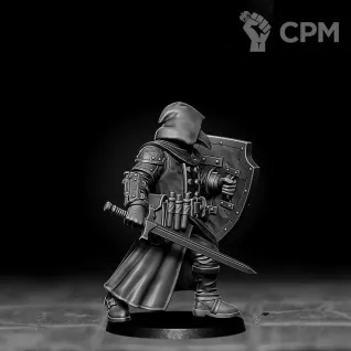Описание картинки Plague Squad - Yeomen от Подземный человек по цене 1 050руб | Свободный Рынок Миниатюр - СРМ