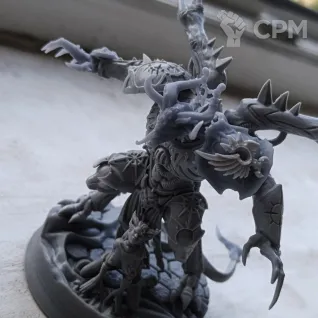 Описание картинки Daemon prince от Imperial_Hydra по цене 1 500руб | Свободный Рынок Миниатюр - СРМ