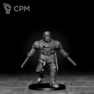 Описание картинки Cadaver Corps Artificial Infantry от Подземный человек по цене 710руб | Свободный Рынок Миниатюр - СРМ