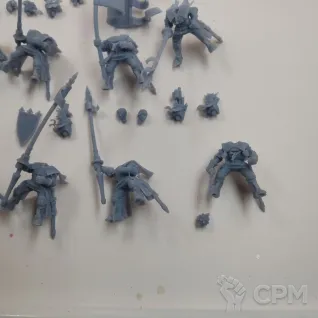 Описание картинки Bretonnia Royal Knights Pack. Highlands miniatures от Подземный человек по цене 1 790руб | Свободный Рынок Миниатюр - СРМ