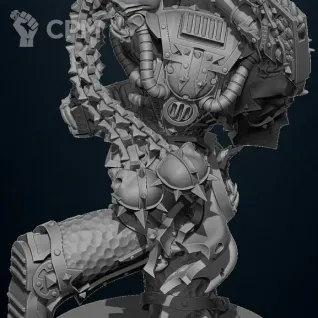 Описание картинки Kharn от MrMetalHorror по цене 300руб | Свободный Рынок Миниатюр - СРМ