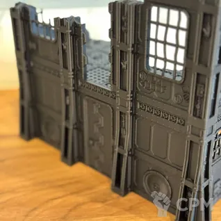 Описание картинки Hivestorm - Grimdark Industrial Ruins Set #5 от Кузница Миниатюр по цене 6 500руб | Свободный Рынок Миниатюр - СРМ