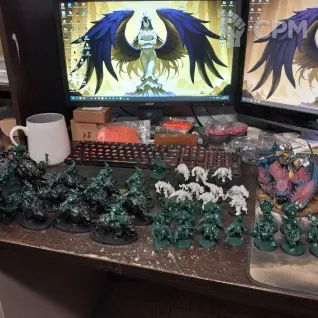 Описание картинки Армия Орков на 2к очков от GrayMrGray по цене 23 000руб | Свободный Рынок Миниатюр - СРМ