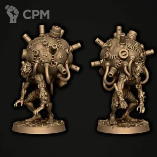 Описание картинки Dark Mechanicus - 5 Мутантов от MrMetalHorror по цене 750руб | Свободный Рынок Миниатюр - СРМ