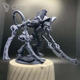 Описание картинки Tyranid Prime от MrMetalHorror по цене 650руб | Свободный Рынок Миниатюр - СРМ