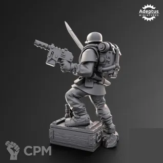 Описание картинки Commander. Koelner Regiment. Imperial Guard. (FULL PACK) от Manufactorum76 по цене 280руб | Свободный Рынок Миниатюр - СРМ