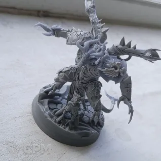 Описание картинки Daemon prince от Imperial_Hydra по цене 1 500руб | Свободный Рынок Миниатюр - СРМ