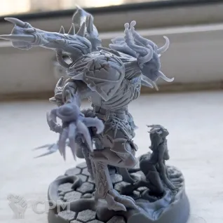 Описание картинки Daemon prince от Imperial_Hydra по цене 1 500руб | Свободный Рынок Миниатюр - СРМ