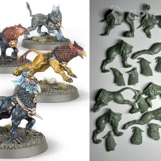 Описание картинки Gryph-hounds х 6. Литьё от ASSV по цене 700руб | Свободный Рынок Миниатюр - СРМ