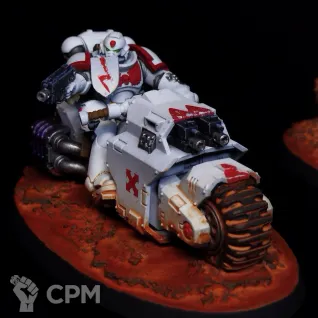 Описание картинки White Scars Outriders Squad от nlmard по цене 7 500руб | Свободный Рынок Миниатюр - СРМ