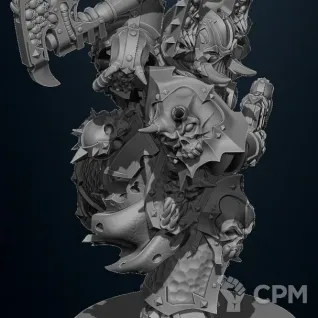 Описание картинки Kharn от MrMetalHorror по цене 300руб | Свободный Рынок Миниатюр - СРМ