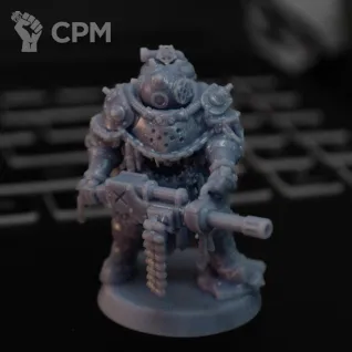 Описание картинки Набор минифигурок Abyssal Iron Gorger, Shade Operative, совместимо с Trench Crusade от Lukich по цене 450руб | Свободный Рынок Миниатюр - СРМ