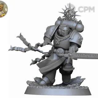 Описание картинки Emperor's Champion от Helnex workshop  по цене 450руб | Свободный Рынок Миниатюр - СРМ