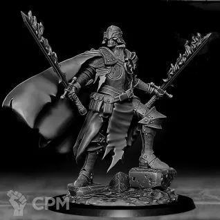 Описание картинки Cadaver Corps Warlock от Подземный человек по цене 410руб | Свободный Рынок Миниатюр - СРМ