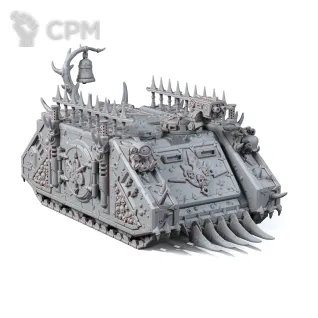 Описание картинки Deathguard - Plague Rhino от 3Д печать миниатюр по цене 1 977руб | Свободный Рынок Миниатюр - СРМ